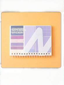 280 Pages Multifunctional Notebook, Includes 40 Sticky Notes, 160 Index Stickers, 20 Expandable Stickers, 60 Inner Pages, Adhesive Backing, Spiral Bound Index Tabs, Lined Pages - Multicolor - View 11