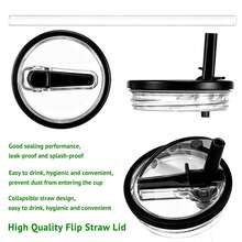 1pc 40 Oz Stainless Cup With Handle, Travel Mug, Durable Powder Coated Finish, Water Bottle For Girls, Keeping Water Cold For Long Road Trips, Tumbler Accessories - 彩色 - 查看 5