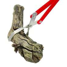 16.5 Aluminum Scissor Tongs Grill Tongs for Camping BBQ Tongs Long Reach Lightweight Sturdy Barbecue Tong Durable Never Rust use Charcoal Meat Steak Oven Lifetime Satisfaction Guarantee - Rojo - Ver 5