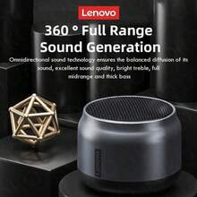 Lenovo 联想K30蓝牙音箱，无线迷你便携式条形音箱 - 高品质音效，超长续航，适用于智能手机、电脑、户外和家庭使用 - 均碼 - 查看 2