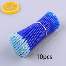 57 قلم حبر جاف قابل للمسح باللون الأزرق مع أقلام احتياطية وحامل قلم وممحاة، كتابة سلسة وسهلة المسح، مناسب لطلاب الامتحانات والواجبات المنزلية وتدوين الملاحظات؛ لوازم مدرسية ومكتبية - الأزرق - مشاهدة 9