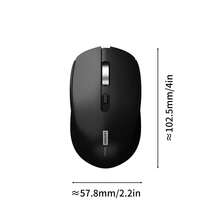 Lenovo 联想N220无线鼠标，适用于台式机、笔记本电脑、办公、家庭、游戏，USB接口，静音，便携 - 白色 - 查看 13