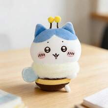 Miniso 1个柔软毛绒蜜蜂造型发夹（Hachiware）- 樱花季系列，日常发型装饰发饰