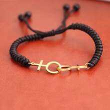 Mặt dây chuyền hình biểu tượng sao Kim bằng thép không gỉ, trang sức dành cho nữ, phụ kiện Girlslove LES Sisters. - Vòng cổ - Xem 22