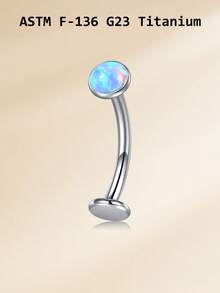 Belly Button Rings Titanium Opal Belly Rings, G23 14g Flat Back Belly Piercing Jewelry,Internally Threaded Navel Rings 10mm 12mm 14mm,Long Belly Rings Navel Piercing Body Jewelry For Women