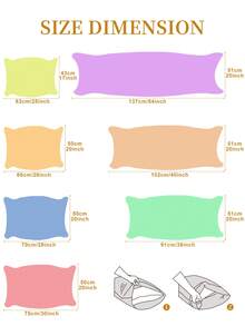 2pcs Pink Faux Fur Flannel Pillowcase, Modern Decorative Body Pillow Cover, Suitable For Winter, Soft & Warm, Machine Washable, Pillow Insert Not Included - Pink - View 3