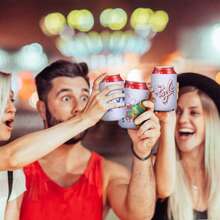 Personalized Insulated Cooler, Custom Image Printed Cooler, Unique Birthday Gift, Wedding Party Decoration, Holiday Decor Mother's Day Graduation,Multi-Functional, ,Ornamental,Reusable,Exquisite - Multicolor - View 4