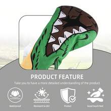 高尔夫球杆头套，适用于1号木杆，严密保护杆头免受刮擦，防水PU面料，多种设计彰显个性，易于使用和携带，呵护每一支高尔夫球杆 - 彩色 - 查看 7