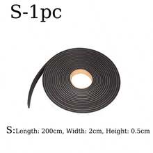 1roll/2rolls Seal Foam Tape,High Density Foam Seal Tape, 0.79/1.18/1.58 Inch W X 0.197 Inch T Weather Stripping For Door And Window,High Density Single Sided Closed Cell Door Insulation Weather Strip - Black and White - View 13