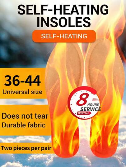 1/3/6 par, självuppvärmande sulor, engångsinnlägg, uppvärmda engångsinnlägg, värmande plåster, värmeplåster, långvarig konstant temperatur, snabb uppvärmning, andningsbart non-woven-tyg, osynlig och bärbar, mångsidig, oumbärlig för vinteraktiviteter, oumbärlig för utomhusaktiviteter, unisex, lämplig för alla skotyper, kan användas i olika scenarier och på flera delar av kroppen.