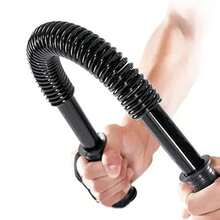 Power Twisters Chest Expander Bendy Bend Spring Muscle Toning Gym Equipment 30/40/50KG - Black - View 5