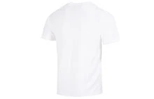 Adidas ESSENTIALS Logo Print Retro Casual Comfortable Minimalist Daily Round Neck Short Sleeve T-Shirt, White - White - View 5