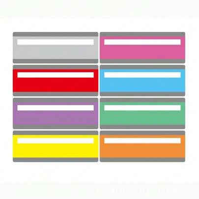 8 piezas Regla de seguimiento de lectura multicolor, adecuada para personas con discapacidades de lectura, incluye tiras de resaltador de superposición de color y marcadores de libros resaltadores