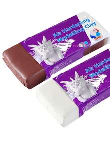 1Pack 300g/450g Air-Dry Clay For Sculpting Soft Stone Modeling Clay, Perfect For Holiday Gifts, No Baking, No Firing - Clay - View 4