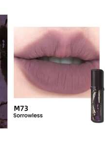 GIRLCULT Love Whisper Matte Lip Gloss, M73 Lavender | Ruby Glow | Cosmic Berry | Holographic Shimmer | Starlight Sparkle | Smudge-Proof Formula | Pearl Chiffon | 3.8ml/0.13 Fl.Oz - M73 Lavender - 查看 5