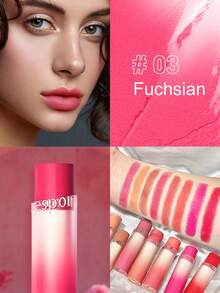 ESpoir Velvet Matte Lipstick, Matte Finish, Long-Lasting, 3g - #03 FUCHSIAN - View 4
