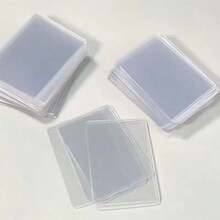 5/10/20/30pcs Hard Plastic Card Sleeves, Baseball Card Protectors, Clear Card Holders, Mini Card Sleeves, Mclovin, Photo Card Holders, Kpop Cards, Kpop, K-Pop, Photo Card Sleeves