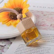 Car Air Freshener Rearview Mirror Pendant Decor, Removes Odor, Long-Lasting Fragrance, Car Fragrance, Auto Accessories, Odor Eliminator - Multicolor - View 10