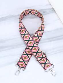 Dây đeo dệt nhiều màu sắc, phụ kiện mạ vàng, dây đeo vai rộng cho túi xách - Nhiều màu - Xem 19