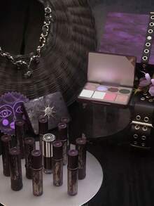 GIRLCULT Love Whisper哑光唇彩，G80 Selene | Ruby Glow | Berry Nebula | Holographic Shimmer | Celestial Sparkle | Smudge-Proof Blend | Iridescent Veil | 3.8毫升/0.13液盎司 - G80 Selene - 查看 12