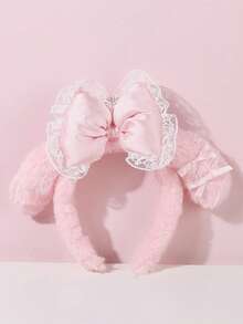 Sanrio 1Pc Hello Kittys Headband Cartoon Kuromi My Melody Sweet Fashion Anime Bow Headband Dress Up Party Gift - Multicolor - View 6