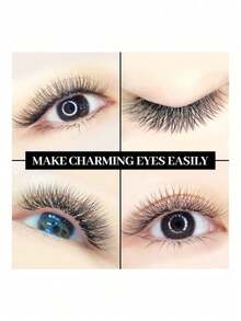 XIUSUZAKI 8-15毫米W型卷翘睫毛，2D/3D/4D/5D/6D/7D/8D预制睫毛簇，YY单根睫毛，12排 - D - 查看 7