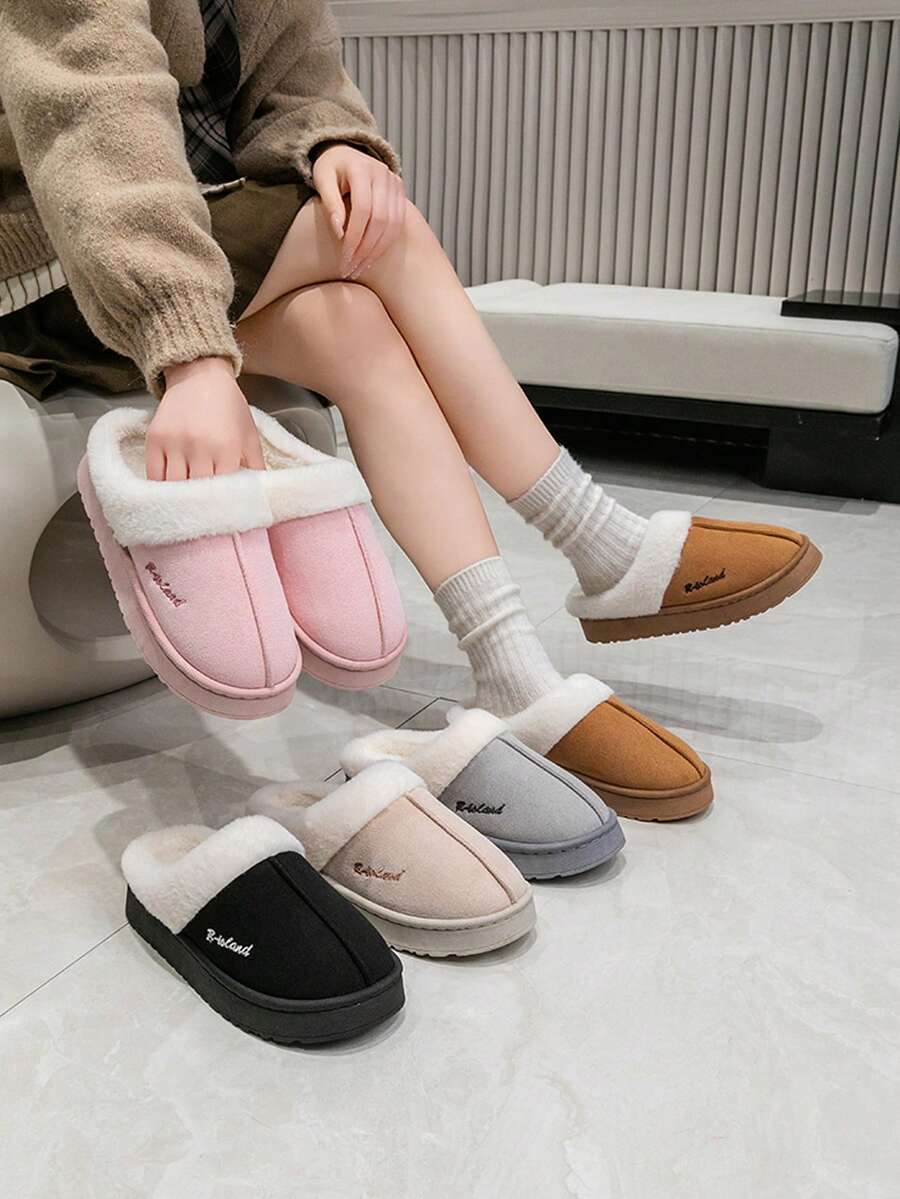 Damskie kapcie z zakrytymi palcami, z grubą, miękką podeszwą i antypoślizgowymi podeszwami, męskie kapcie z grubą podeszwą