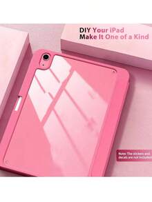 Protective Case Compatible With Ipad (A16) 11th Gen 11-Inch (2025) And IPad 10th Gen 10.9-Inch (2022), With Apple Pencil Holder, Ultra-Thin Transparent Back Cover, Auto Wake/Sleep Function, Watermelon Pink. Excellent Protection: Effectively Prevents Scratches, Stains And Dust On IPad A16 (2025). Rigid PC Back Panel And Shock-Absorbing TPU Frame Provide Outstanding Protection. - Multicolor - View 8