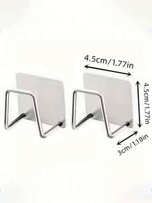 Wall-Mounted Storage Rack, Universal Weight Scale And Body Fat Scale Storage Rack, Suitable For Various Weight Scales And Other Home, Bathroom And Gym Storage Racks, Suitable For Fitness Equipment And Storage Boxes, Bathroom - Multicolor - View 7