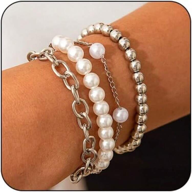Women Chain Bracelets - PLATEADO - View 2