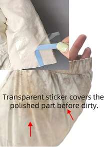 这款高品质透明PU胶带专为羽绒服设计。它易于裁剪和粘贴，非常适合容易沾染污渍的羽绒服，尤其适用于领口和袖口等部位。这款羽绒服领口保护贴是防止化妆品污渍、保持领口清洁的理想之选。 - 彩色 - 查看 6