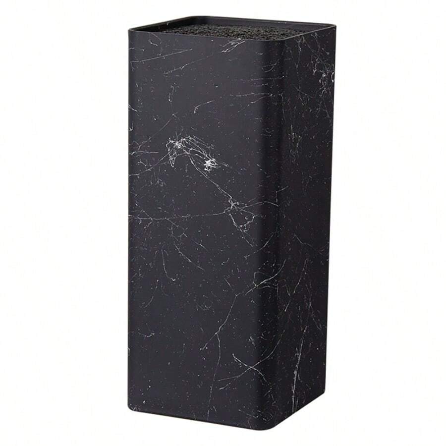 Universal Knife Block Holder Kitchen Knife Organizer Rack Knife Storage Stand - Black - View 1