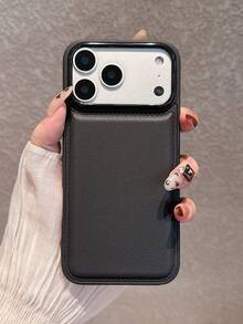 Black - New Faux Leather Texture