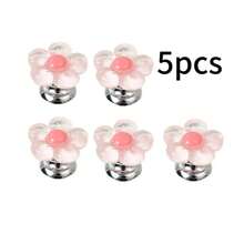 Toilet Buttons, Flower Shaped Toilet Buttons, Toilet Water Tank Push Buttons, And Creative Toilet Accessories