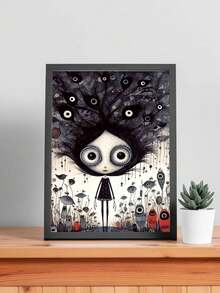 Kit de manualidades DIY - Forma redonda impresionante, diseño sin marco innovador, conjunto de arte de diamantes brillantes para niñas y adultos por igual - Multicolor - Ver 1