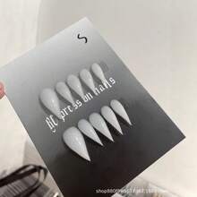 1 Piece Personalized Handmade Dragon Claw Wearable Nail Finished Nail Art Wholesale Eagle Claw Cat Claw Beast Claw - XS - 查看 7