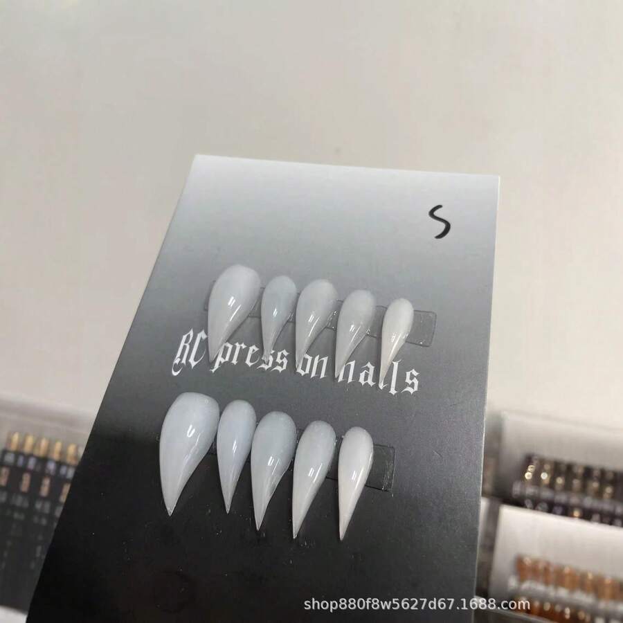 1 Piece Personalized Handmade Dragon Claw Wearable Nail Finished Nail Art Wholesale Eagle Claw Cat Claw Beast Claw - XS - 查看 1