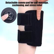 1pc Calf Support Brace With Dual Adjustable Pressure Pads - Knee & Calf Compression For Workout- Unisex Fit For Men & Women, Sports & Daily Wear - Multicolor - View 8