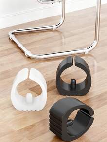 4pcs/8pcs/12pcs Plastic U-Shaped Tube Clamps For Office Chair Legs, Fits 25-28mm Diameter Round Tubes, With Fixing Holes - Multicolor - View 2
