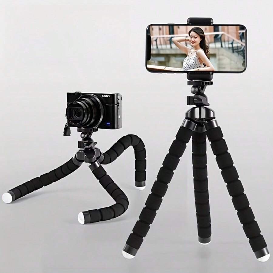 1pc Durable Waterproof Smartphone Stand - Stable Grip Holder For Android Phones, Suitable For Watching Videos, Taking Photos, Gaming And In-Car Installation, Modern Design, Sturdy Structure, Ideal For Remote Work - One Size Fits All - View 1