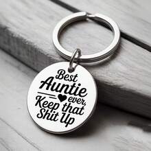 Keychain Gift For Aunt, Gift For Nephew, Birthday Gift, Gift For Family - Multicolor-3 - View 1