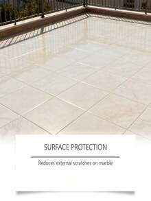 JUE FISH 1瓶/100毫升 大理石抛光增亮剂，日常清洁大理石表面，快速提升光泽，焕新外观，大理石友好配方，避免表面损伤，无需专业工具