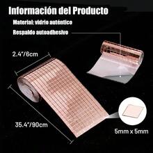 1600 Piezas de Azulejos de Mosaico Cuadrados de Vidrio Real Autoadhesivos, Piezas de Azulejos de Mosaico Autoadhesivos Cuadrados, Decoraciones Navideas, Accesorios de Espejo * 4, Rosa - Rosa - Ver 6