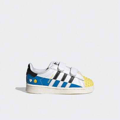  Adidas Kids' Casual Hook And Loop Sneakers, Campus & Outdoor Versatile, Kids' Shell Toe Hook And Loop Non-Slip Athletic Casual Shoes