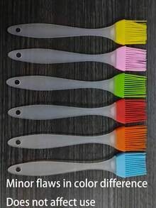 10件套硅胶涂油刷套装，家用烘焙刷，户外烧烤刷，厨房配件工具，DIY烘焙工具奶油刷，适用于家庭烘焙和烧烤，面包煎饼硅胶刷，家用厨房工具，硅胶刷，油刷，炊具，厨房小工具 - 彩色 - 查看 2