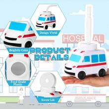 12 Set 13 Oz Ambulance Shape Cup For Nurse Doctor Party Favor Gift Plastic Cups For Ambulance Transportation Back To School Birthday Rehabilitation Party SuppliesNot Only Can It Bring Enjoyment, But It Also Has Educational Value. - Multicolor - View 4