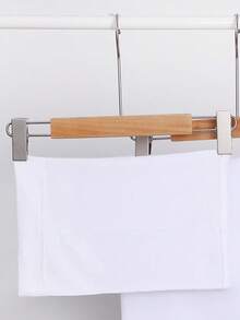 2pcs Women Scarf & Beanie Set, Versatile Underscarf Cap Combo, Hijab Middle East Abaya Matching, Elastic Beanie & Chiffon Scarf Casual Outfit - White - View 5