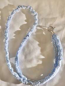 Correa de teléfono estilo coreano a cuadros con pliegues y correa larga, correa de bolso cruzado, compatible con Android y la mayoría de teléfonos inteligentes, regalo para madre, familia, amigos, niños, cumpleaños, vacaciones - Multicolor - Ver 9