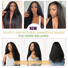 12-28Inch Clip In Hair Extensions Snythetic Hair Clip Ins Double Weft Kinky Straight Clip Ins For Women 7pcs Clip On Hair Extensions Synthetic Hair - Multicolor - View 6