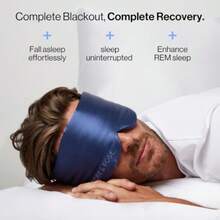 Dore and Rose Deep Sleep Mask Light Blocking 23 Momme Mulberry Silk Eye Mask Ultra Soft Adjustable - Travel Sleeping Mask for Men and Women - ベージュ - チェックする 6